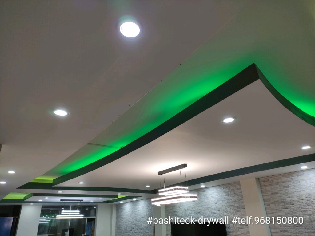 trabajos en drywall cielo raso 76