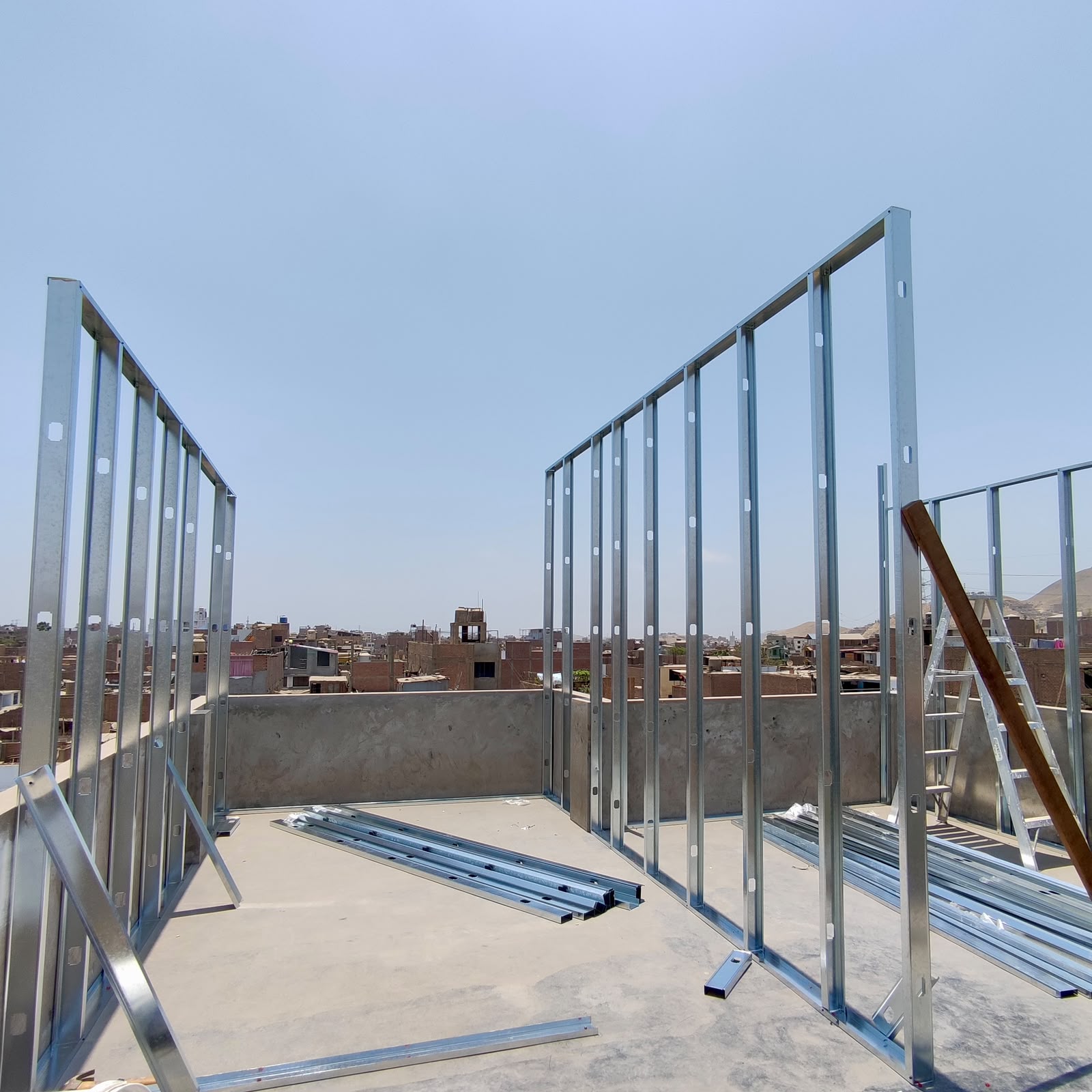 Proyecto residencial de construcción en Lima